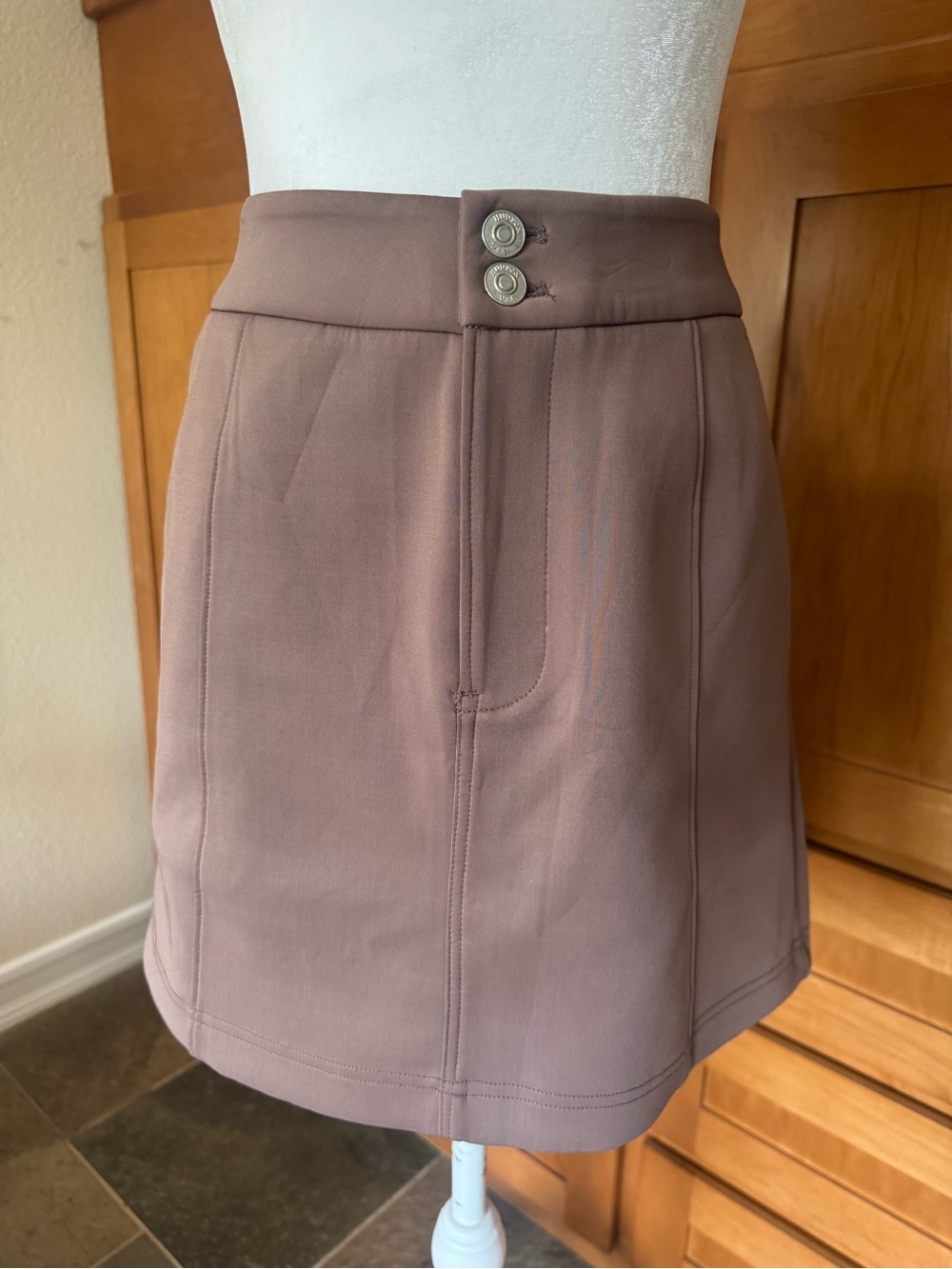 Hudson Seamed Mini Skirt Womens Size Small Like New